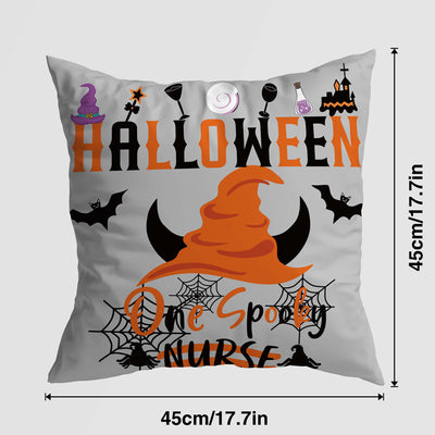 Funda de Almohada Castillo de Calabaza Halloween - Image 6