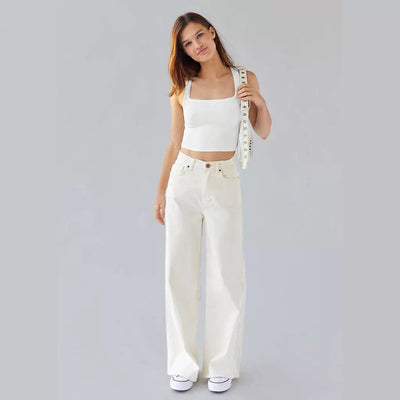 Top Ajustado Tipo Sling Básico Slim Fit para Mujer - Image 2