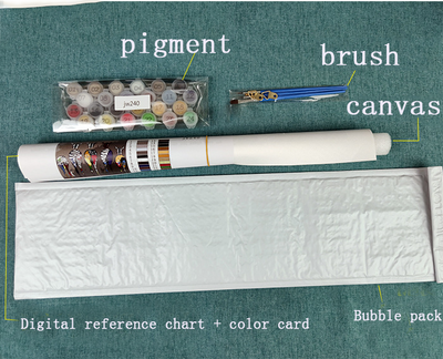 Pintura al Óleo Digital Personalizada - Kit de Coloreo por Lotes - Image 37