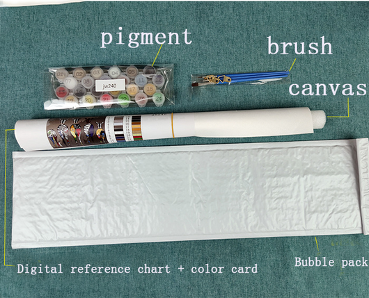 Pintura al Óleo Digital Personalizada - Kit de Coloreo por Lotes - Image 37