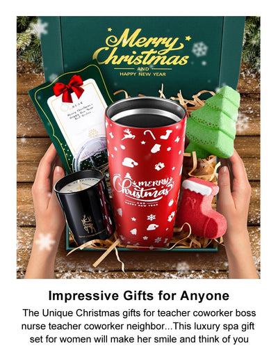 Set de Aromaterapia en Caja Regalo Navideña con Taza Aromática - Image 8