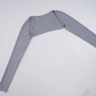 Camiseta Halter Ajustable con Manga Larga y Cintura Marcada - Image 14