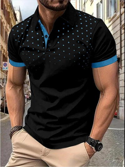 Camiseta Casual de Manga Corta para Hombre - Diseño Versátil - Image 11