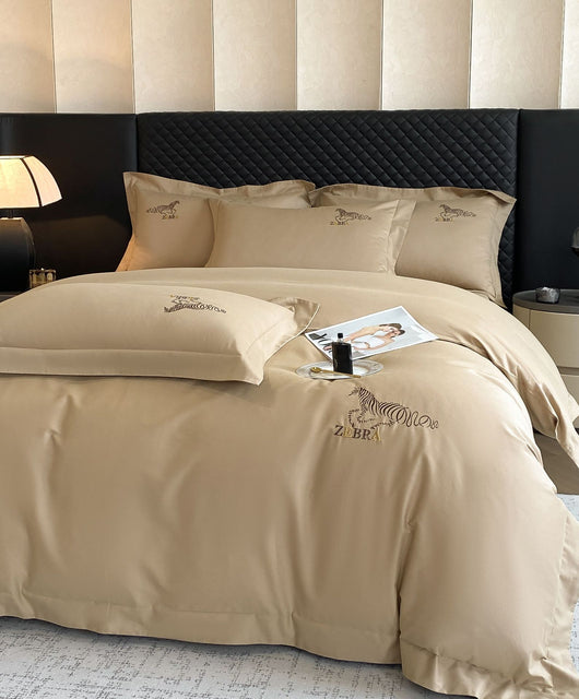 Juego de Cama Lujo Ligero Otoño Invierno 4 Piezas Acolchado Suave - Image 35