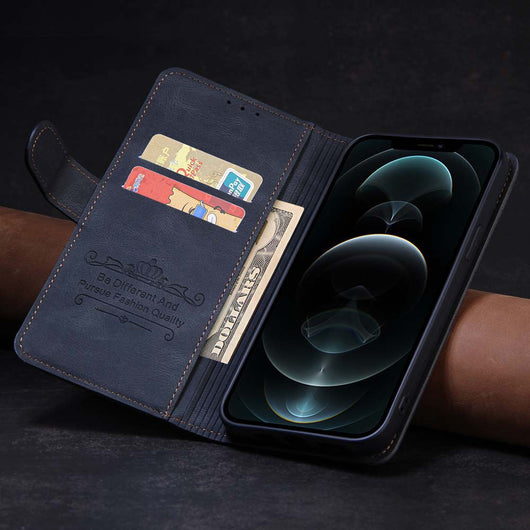 Funda Cartera Tipo Flip para Teléfono con Compartimentos - Image 16