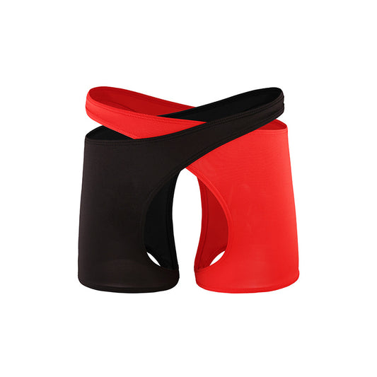 Bóxer Slip Sensual con Diseño Calado para Hombre - Image 2