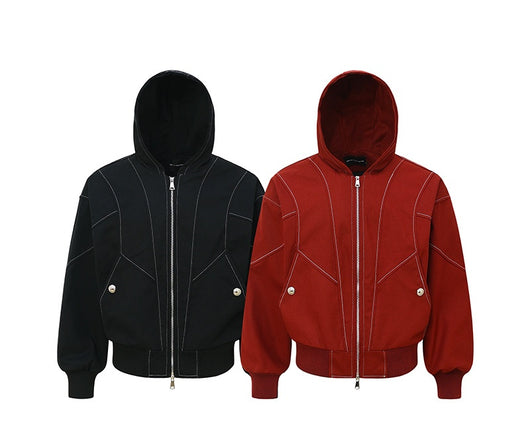 Chaqueta Suelta Retro Americana de Alto Impacto para Hombre - Image 11