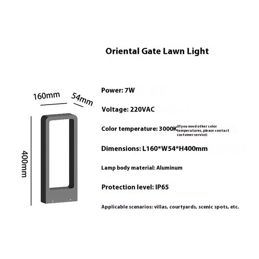 Lámpara LED Impermeable para Jardín y Patio - Image 12