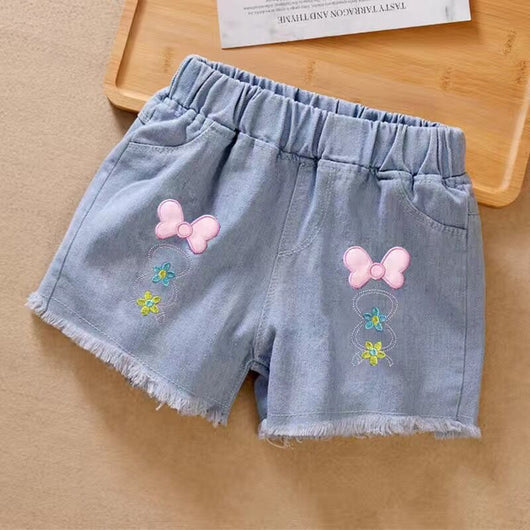 Shorts de Mezclilla para Niñas - Versátiles y Perfectos para Actividades al Aire Libre - Image 5