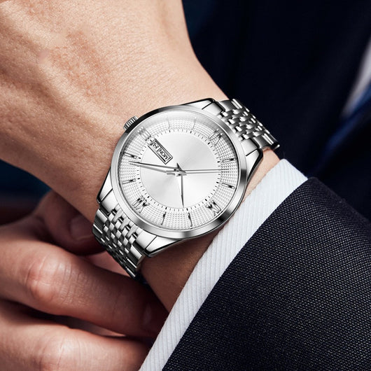 Reloj Mecánico Automático para Hombre con Calendario Doble y Resistencia al Agua - Image 7