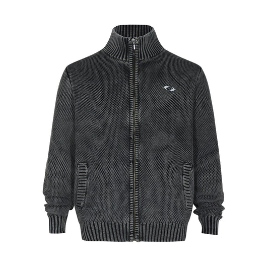 Suéter Cuello Alto con Cierre Frontal - Cardigan Tejido Premium - Image 7