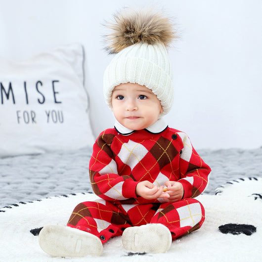 Jumpsuit Tejido para Bebé - Conjunto Acogedor de Otoño - Image 2