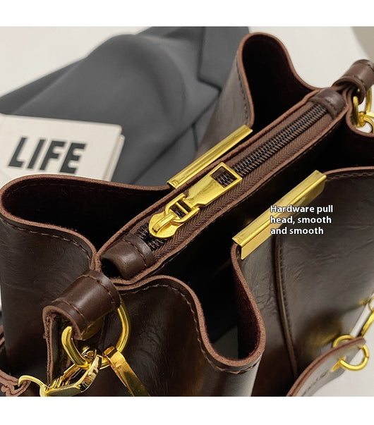 Bolso de Hombro de Gran Capacidad con Correa Ancha - Image 25