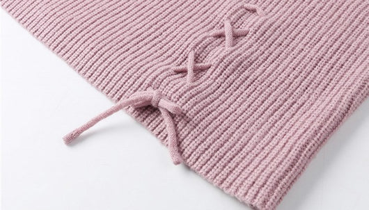 Suéter Suelto Roto Asimétrico para Mujer - Diseño Minimalista - Image 15