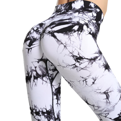 Pantalones de Yoga Levantacaderas Tie Dye para Mujer - Image 8