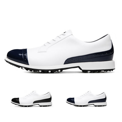 Zapatos de Golf Impermeables con Tacos Antideslizantes para Hombre - Image 8