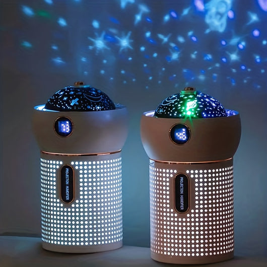 Humidificador con Proyector LED y Aromaterapia de Gran Capacidad