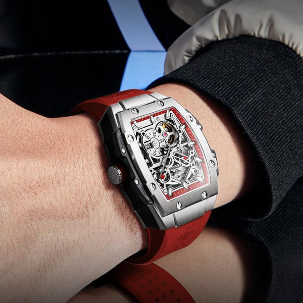Reloj Mecánico Suizo para Hombre - Diseño Moderno y Versátil