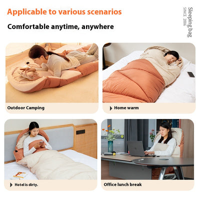 Saco de Dormir Térmico Aislado para Camping y Viajes en Climas Fríos - Image 3