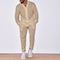 Traje Deportivo Europeo Hombre con Mangas Largas de Lino - Ropa de Trabajo Versátil