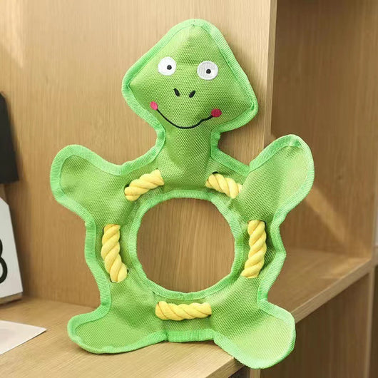 Juguete de Peluche para Perros y Gatos - Hueso Resistente a Mordidas con Sonido - Image 3