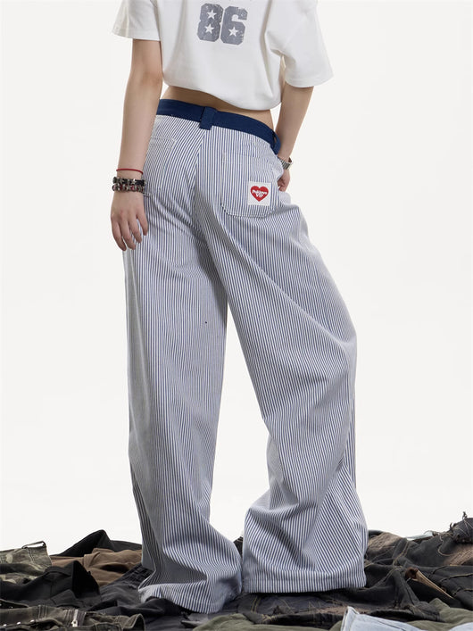 Pantalones Deportivos Casuales a Rayas para Mujer - Image 5