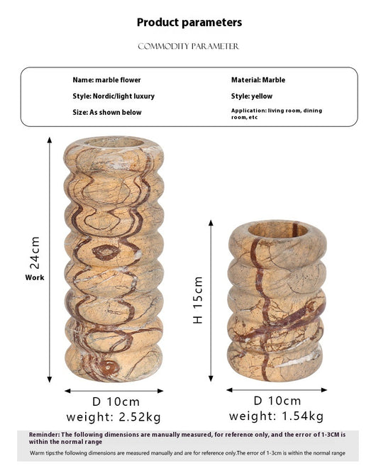 Jarrón de Mármol Premium para Decoración - Image 17