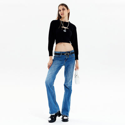 Conjunto de Dos Piezas: Blusa Manga Larga con Tirantes Ajustables - Image 7