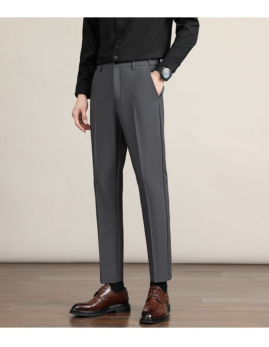 Pantalón de Vestir Hombre Coreano Corte Drop-crotch Tendencia - Image 26