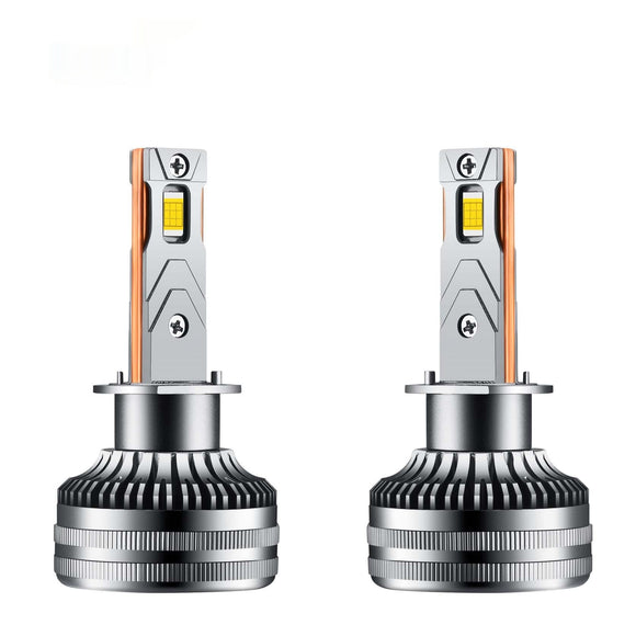 Faro LED Automotriz 120W de Alta Potencia con 9 Perlas y Doble Tubo de Cobre