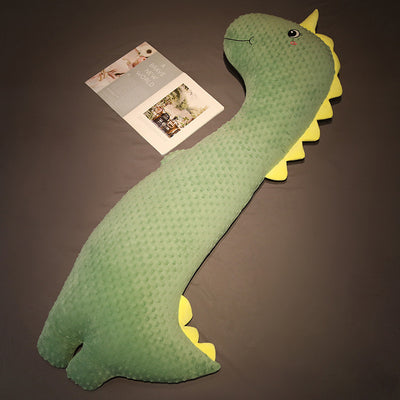 Almohada Larga de Terciopelo Animal para Sofá y Cama - Image 3