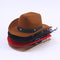 Sombrero Vaquero Miniatura de Poliéster para Mascotas