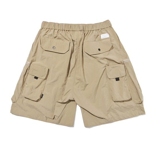 Pantalones Cortos Funcionales Retro para Hombre - Estilo Casual Workwear - Image 11