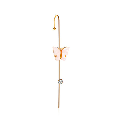 Aretes Mariposa Acrílicos Multicolores para Mujer - Image 39