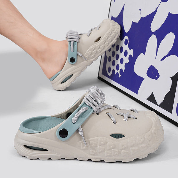 Sandalias Cómodas para Hombre - Zapatos de Playa Verano Punta Cerrada