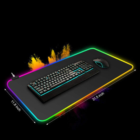 Mousepad RGB Cielo Estrellado Oversized Luminoso Antideslizante - Image 4