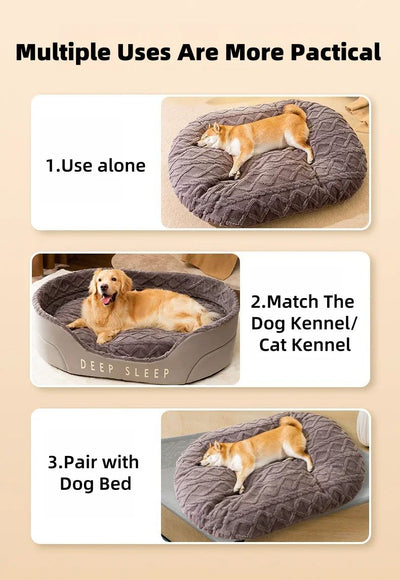Cama Ortopédica para Perros - Colchón Antideslizante Transpirable para Mascotas Pequeñas, Medianas y Grandes - Image 10