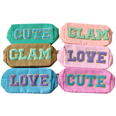 Bolsa de Maquillaje Impermeable de Gran Capacidad con Cierre - Image 35