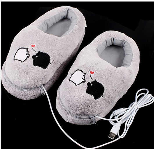 Pantuflas Térmicas USB con Calefacción Eléctrica - Comodidad Suave y Segura - Image 8