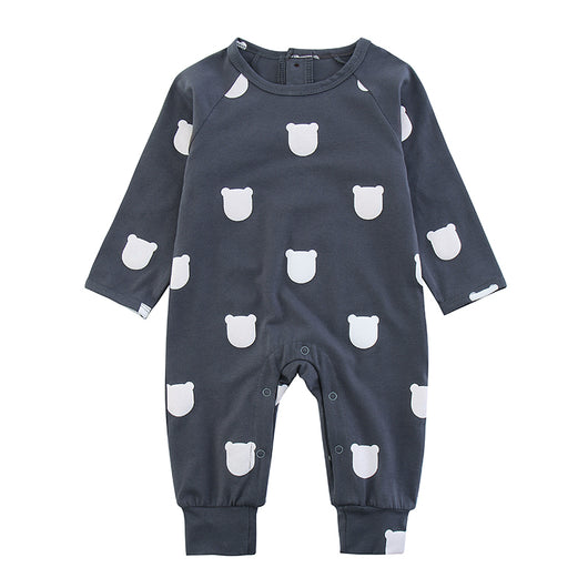 Mameluco de Algodón Estampado para Bebé Primavera Otoño - Image 5