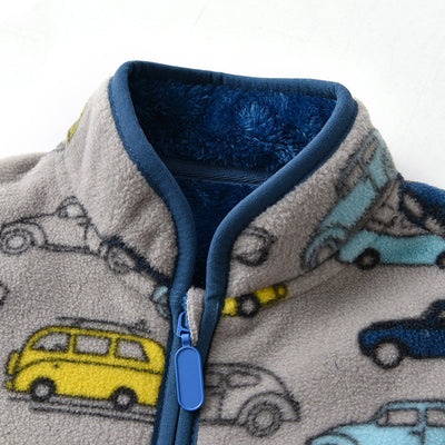 Chaqueta Polar Infantil con Diseño Cartoon - Image 2