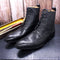 Zapatos de Cuero para Hombre Punta Afilada Elegancia Moderna