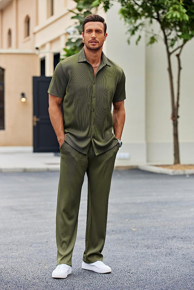 Pantalón Corto Suelto de Ocio - Traje Deportivo Casual - Image 22