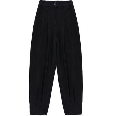 Pantalón de Vestir Talle Grande Cintura Alta Recto y Suelto - Image 9