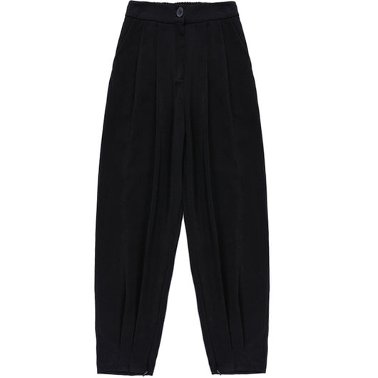 Pantalón de Vestir Talle Grande Cintura Alta Recto y Suelto - Image 9
