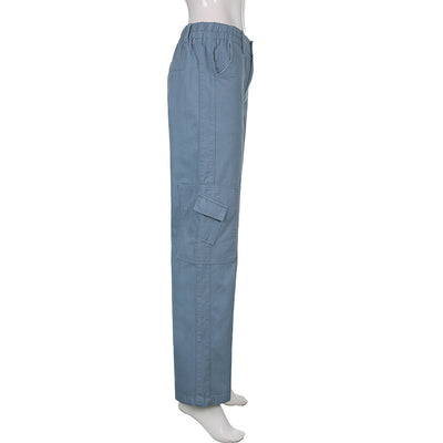 Jeans de Moda Otoño Invierno con Múltiples Bolsillos Estilo Urbano - Image 18
