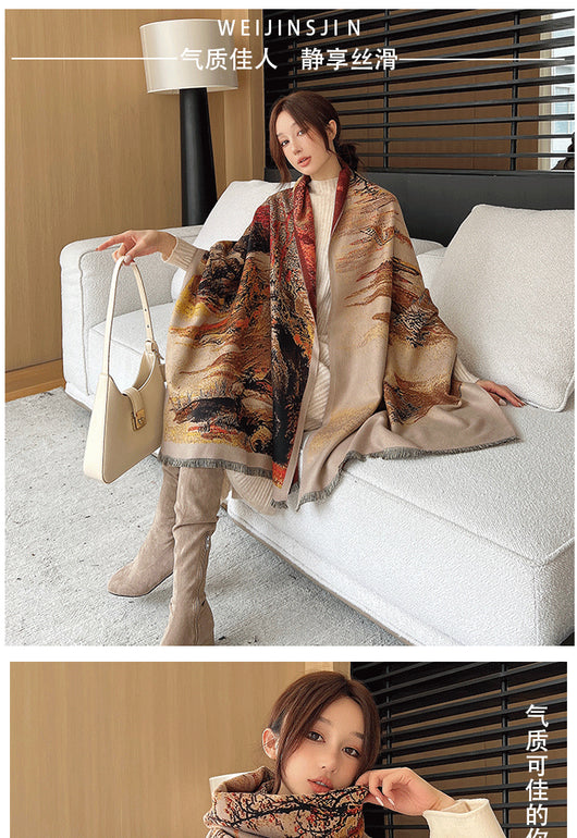 Pashmina Artificial Elegante - Chal de Moda con Estilo Premium - Image 13