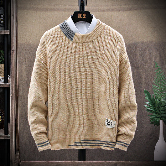 Suéter Casual de Manga Larga para Hombre - Estilo Moderno - Image 6