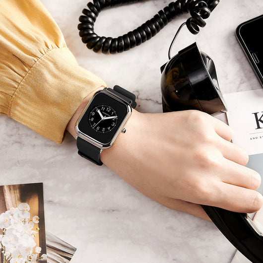Reloj Cuadrado Impermeable para Mujer Sofisticado y Elegante - Image 2