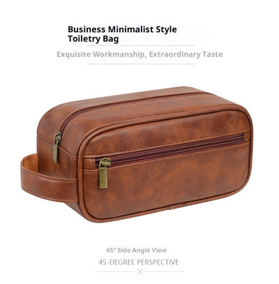 Bolsa de Almacenamiento de Maquillaje Ejecutiva en Cuero PU - Image 11